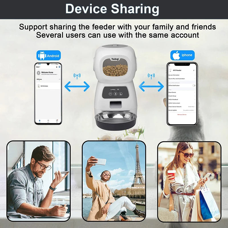 Wifi Pet automatic feeder